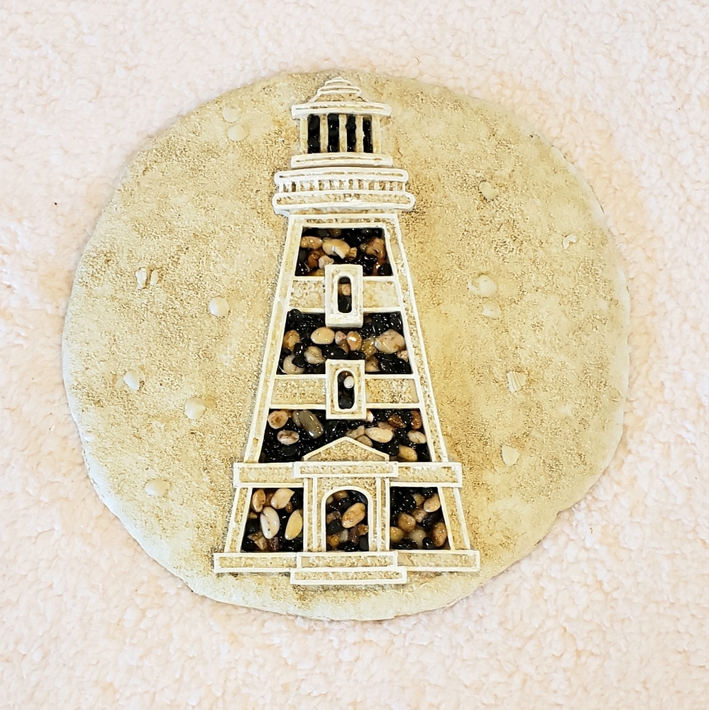 Lighthouse wall plaque.